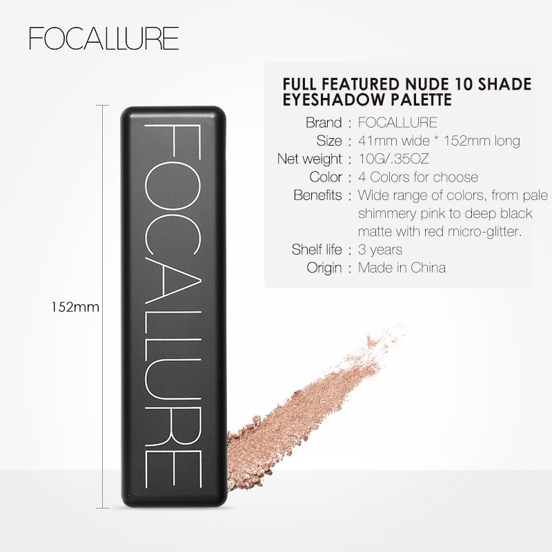 10 Colors Eyeshadow Palette 5