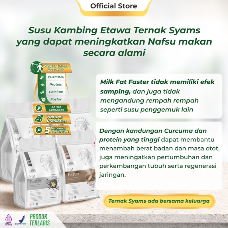 Ternak Syams Milk Fat Faster 2