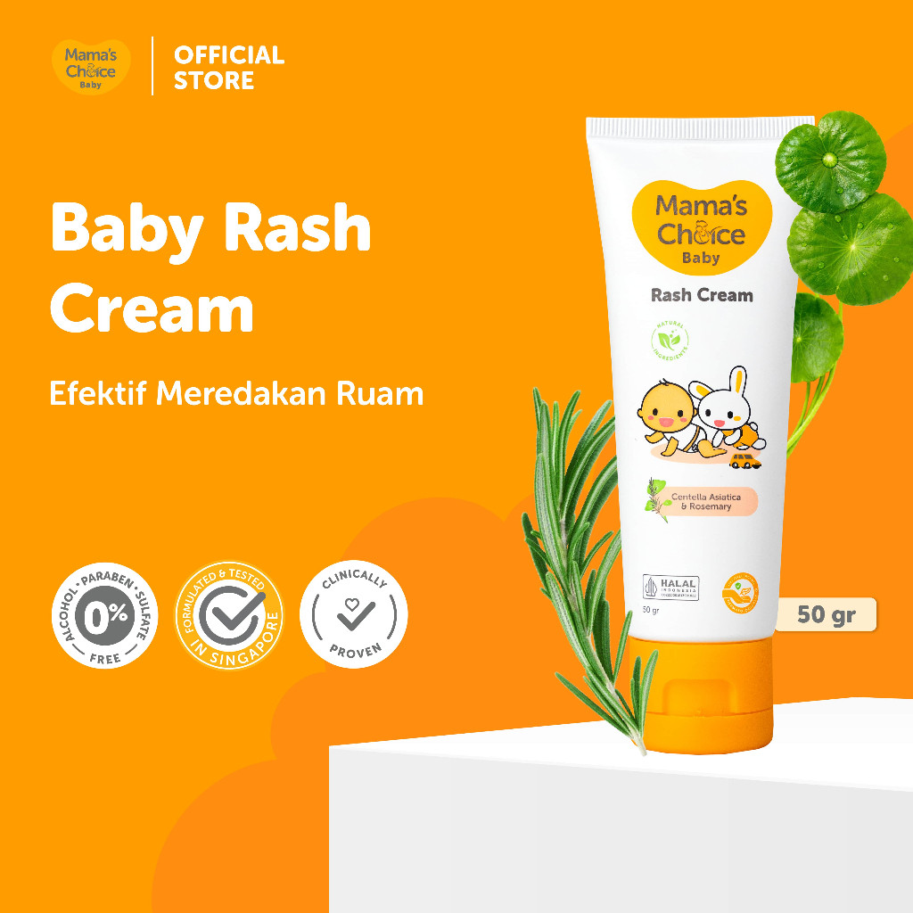 Mamac Distribusi Indo Mama’s Choice Baby Rash Cream