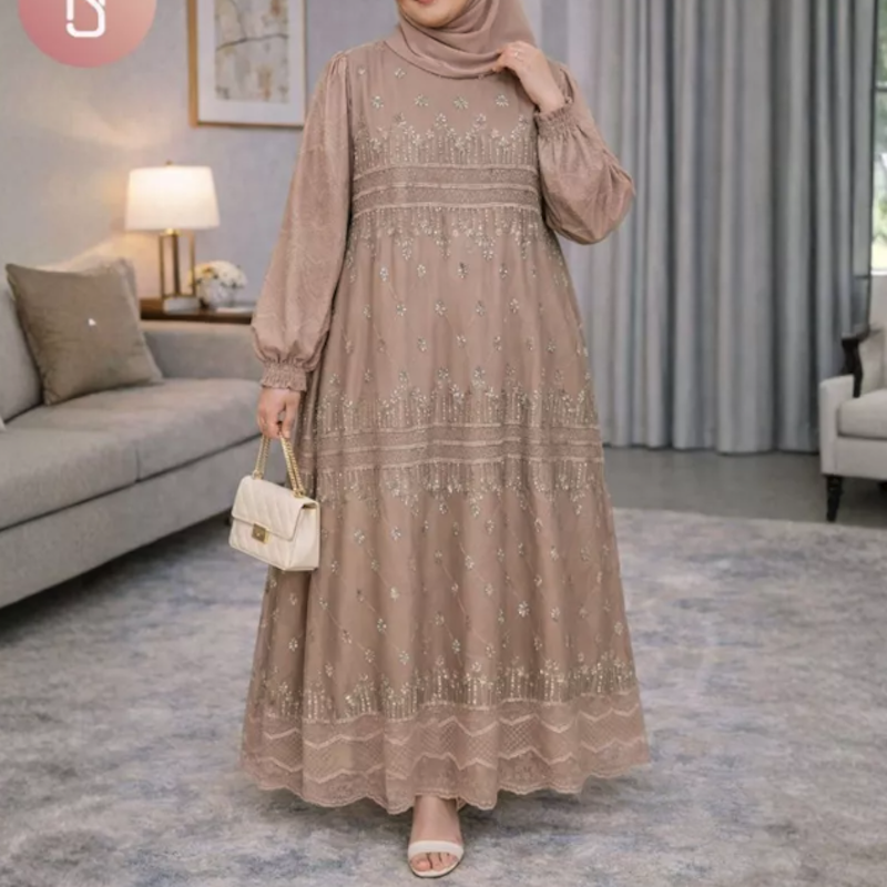 Myshawl Tamara Gamis Brokat 2