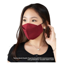 Masker Kain 3-Ply Model Origami