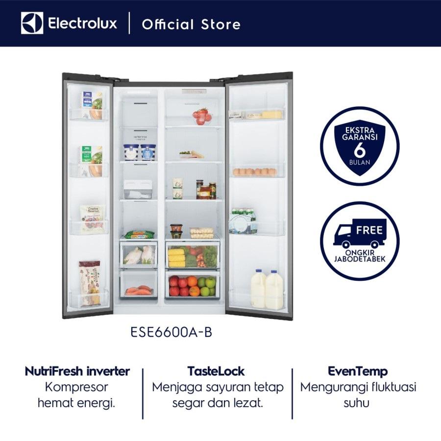 Electrolux Electrolux Kulkas side-by-side Electrolux ESE6600A-B