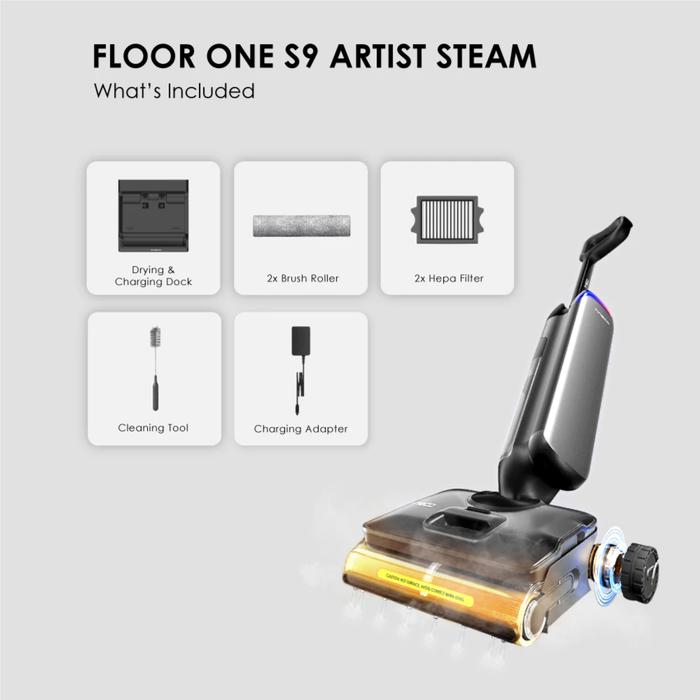 Ecovacs Robotics Tineco Floor One Artist Steam S9