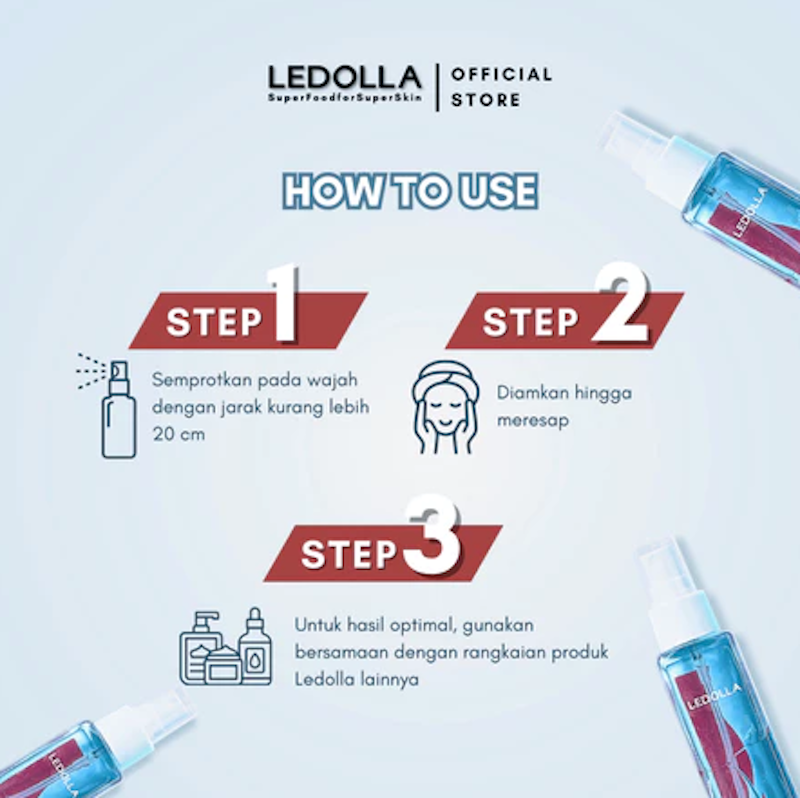 LEDOLLA Thalassa Marine Collagen Face Mist 5 in 1 4