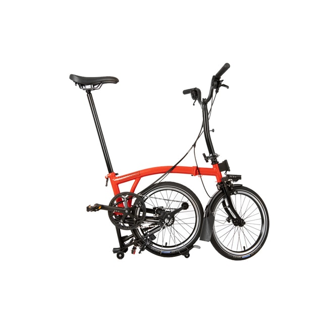 Brompton Black Edition M2L Rocket Red 