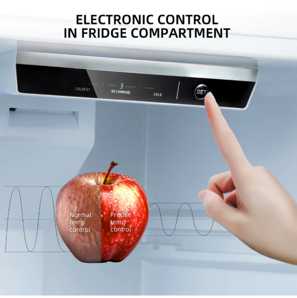 Changhong Limited Changhong Kulkas 2 Pintu FTM355NIB