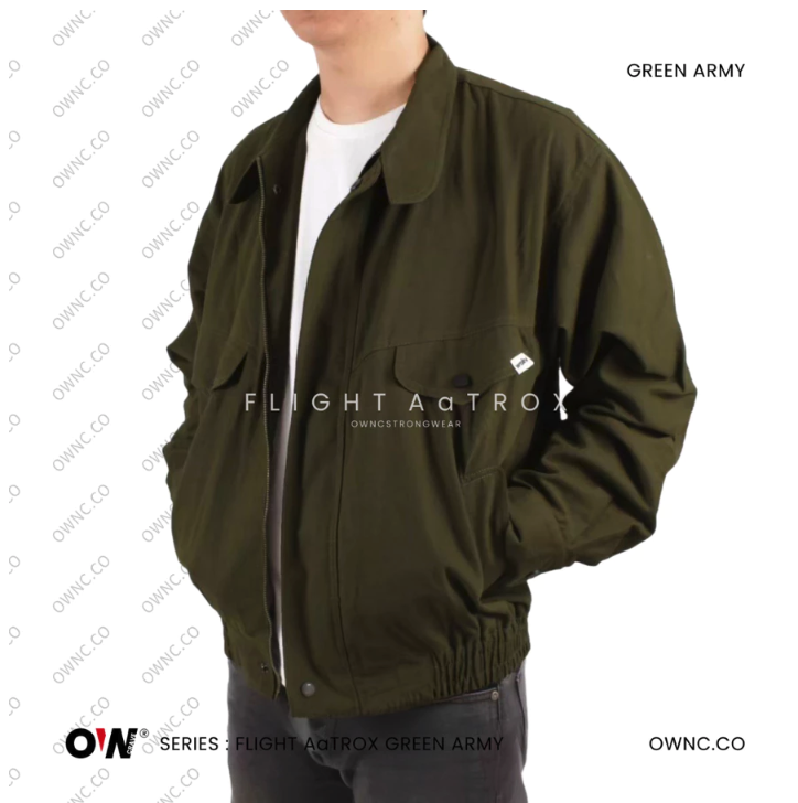 Wolv Jaket Bomber Canvas Premium 5