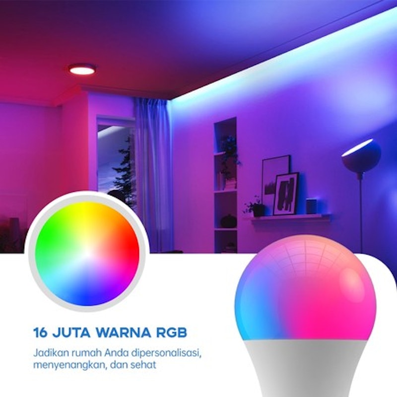 HAN RIVER Smart LED Bulb RGB+CCT 10W 4