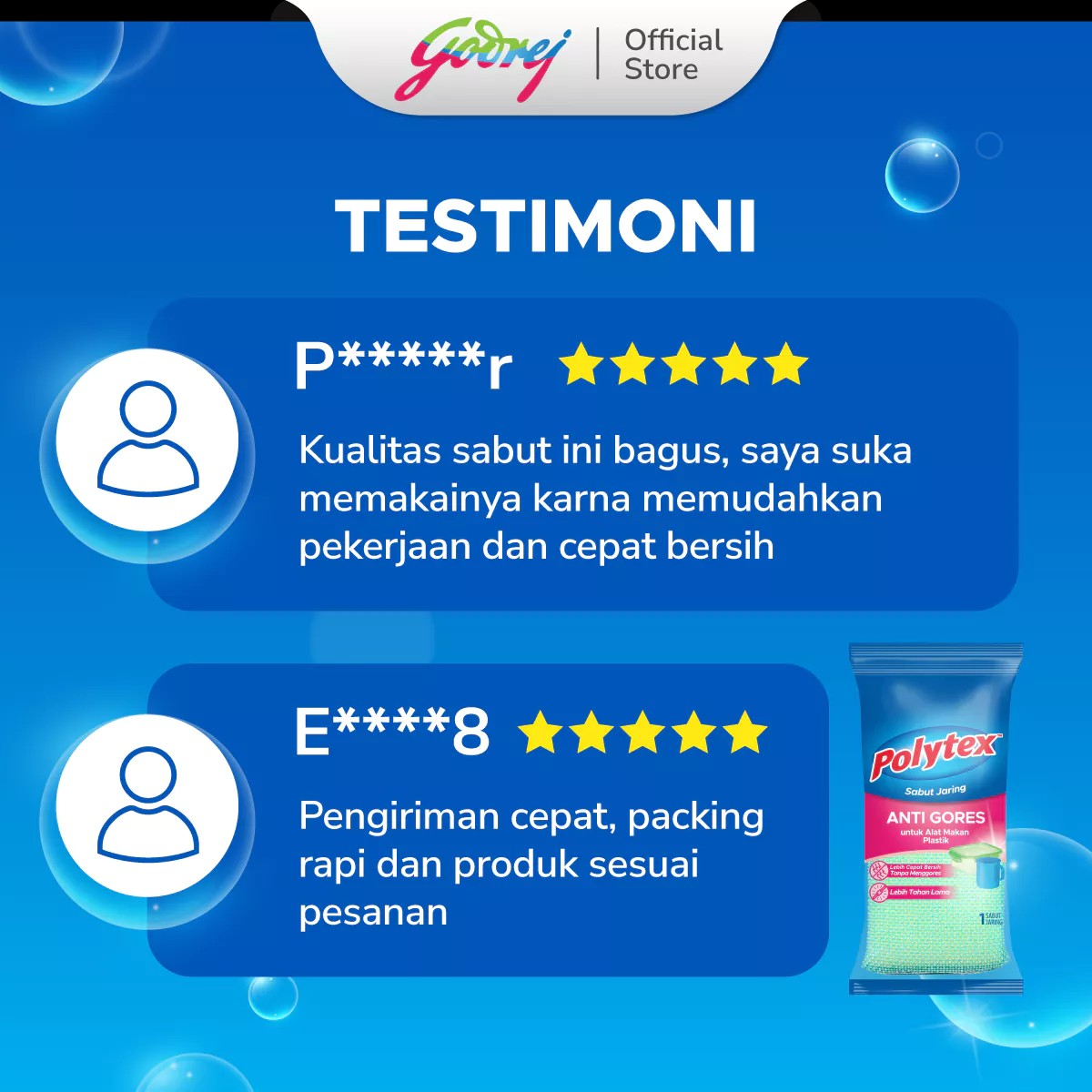 Godrej Indonesia Polytex™️ Sabut Jaring