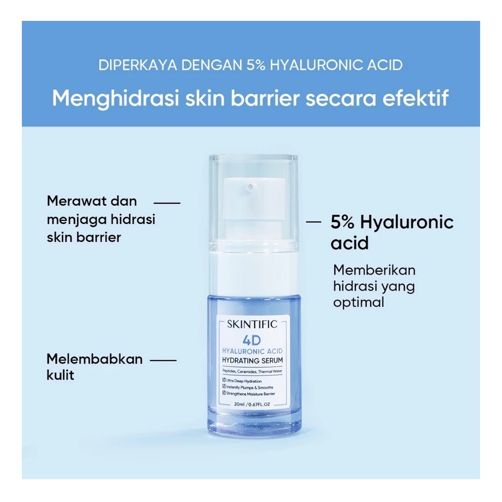 SKINTIFIC Cosmetics SKINTIFIC SKINTIFIC 4D Hyaluronic Acid Hydrating Serum