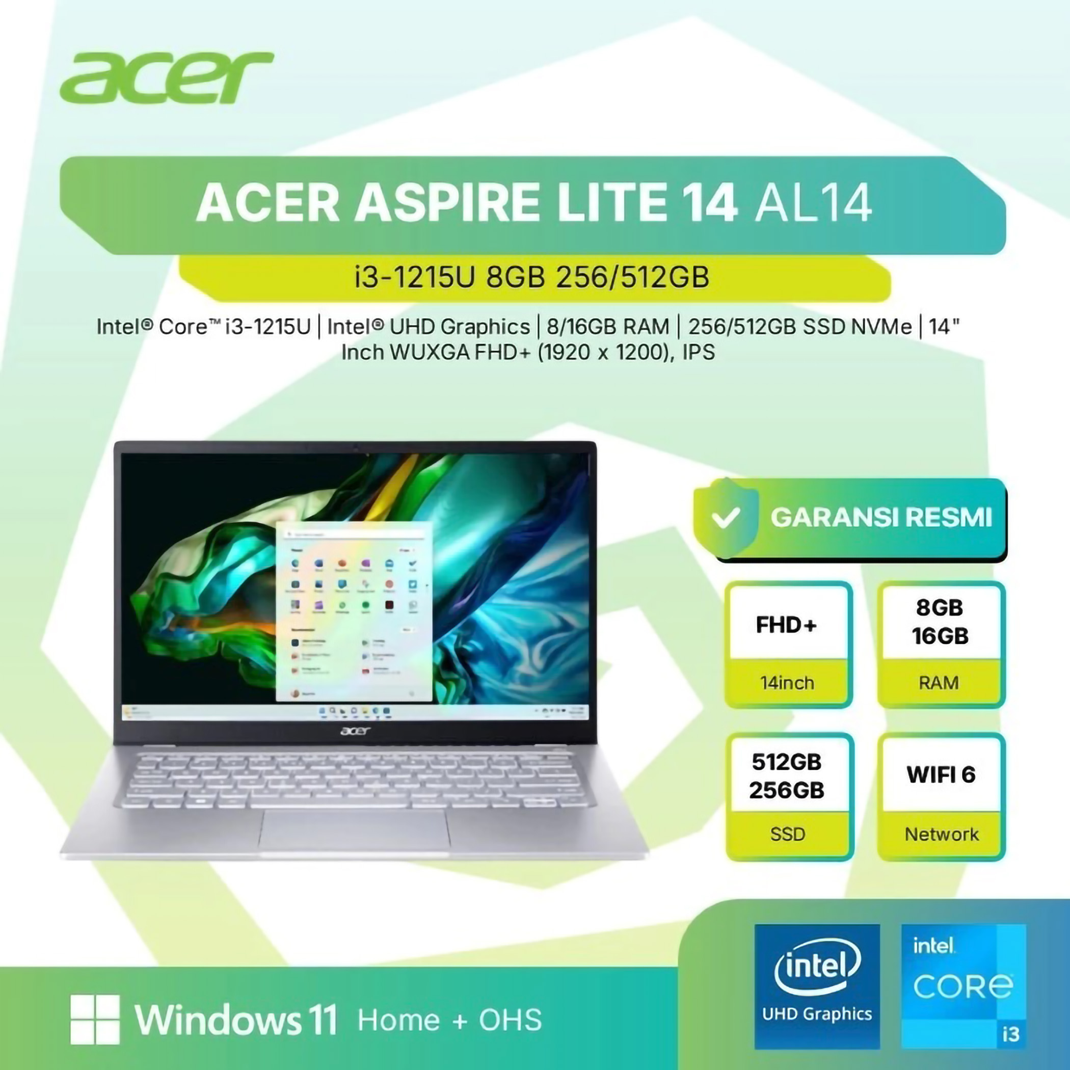 Acer ACER ASPIRE LITE AL1-14M-RBID