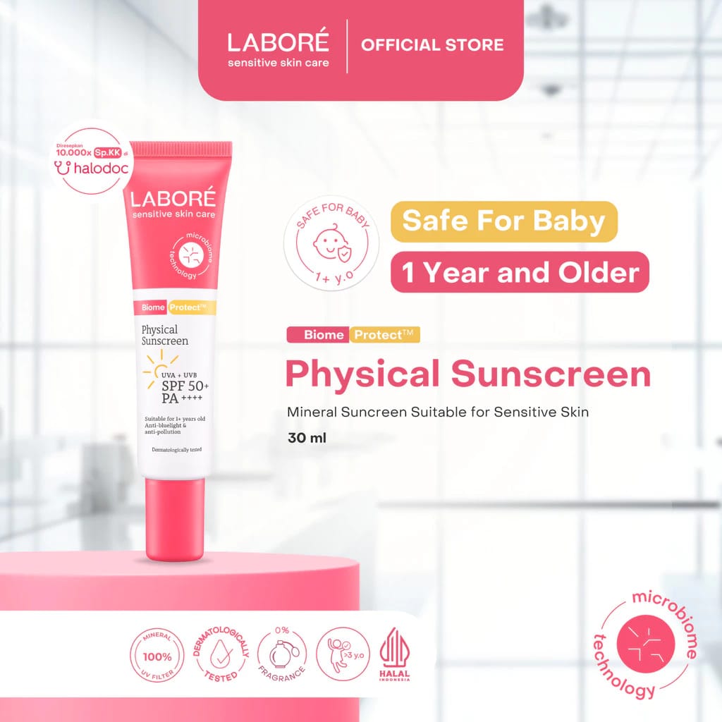 Paragon Technology and Innovation LABORÉ BiomeProtect™ Physical Sunscreen