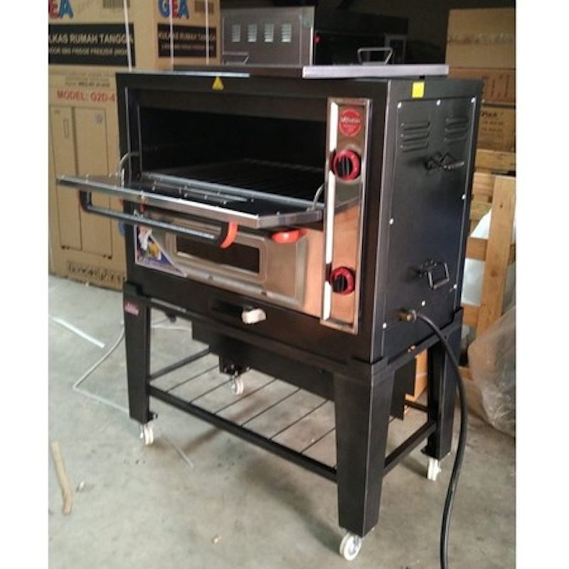 Zeppelin Black Gas Oven Zeppelin 2 Pintu 2