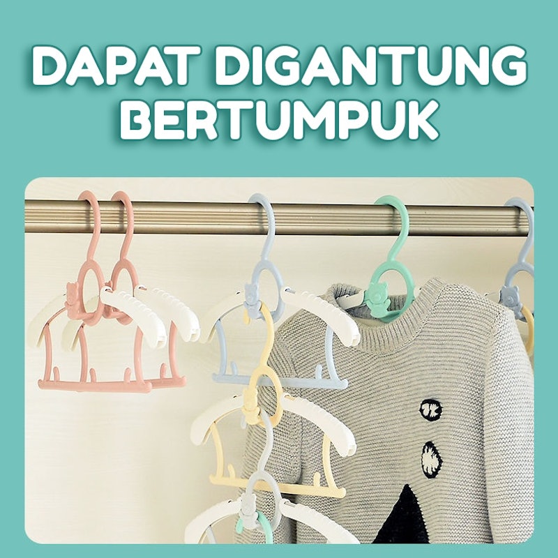 Hanger Baju Anak Bayi Lucu 3