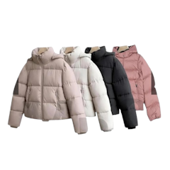 MnG Jaket Winter Crop Wanita