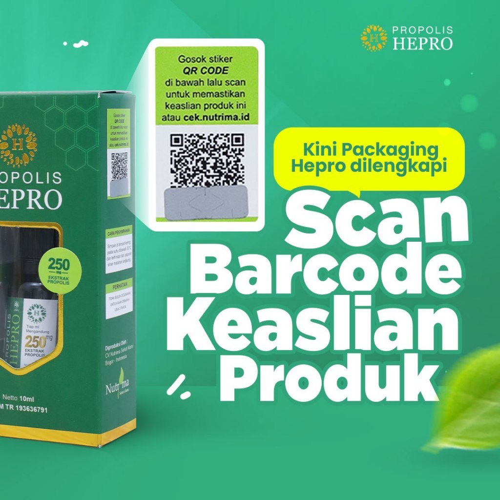 Nutrima Sehat Alami Propolis Hepro 