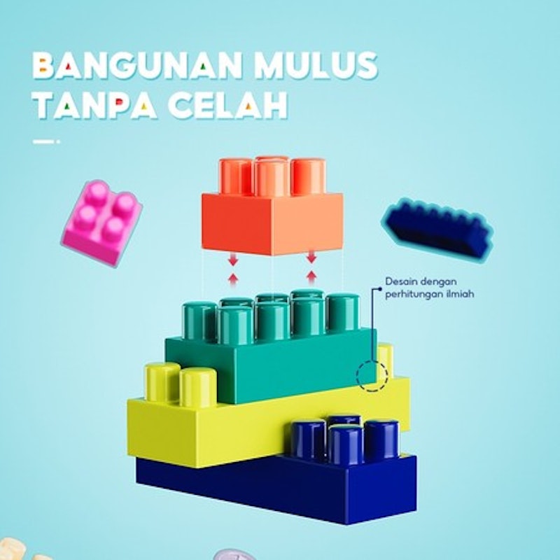 Oh! Some Square Building Blocks (560 pcs) 3