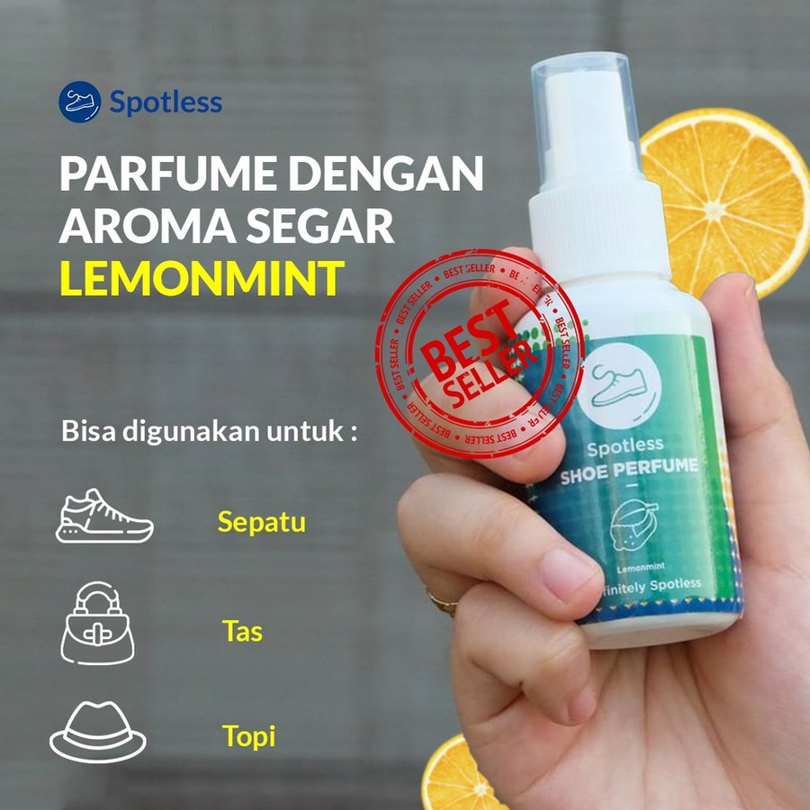 Bersih Grup Nusantara Spotless Shoe Perfume Lemonmint 