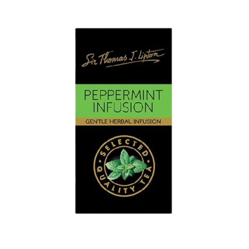 Sir Thomas Lipton Peppermint Envelope Tea 25's 1
