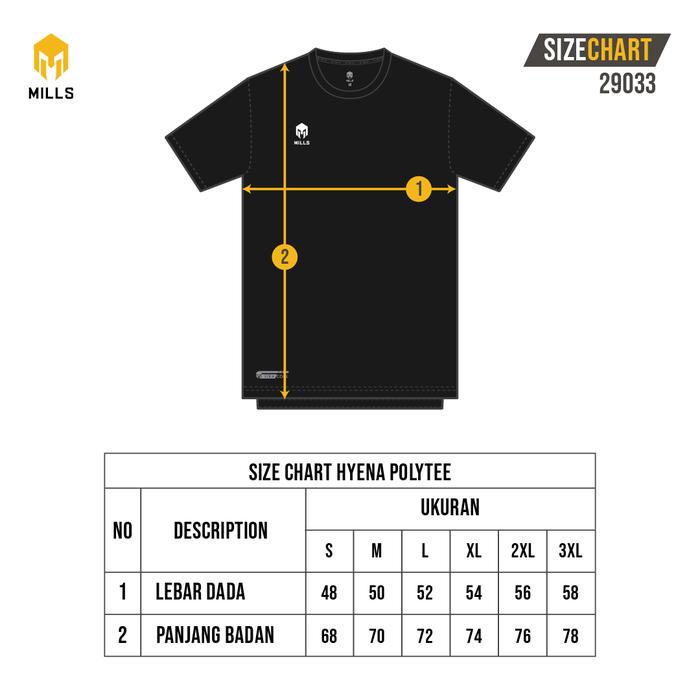 MILLS Jersey Futsal Hyena Polytee 5