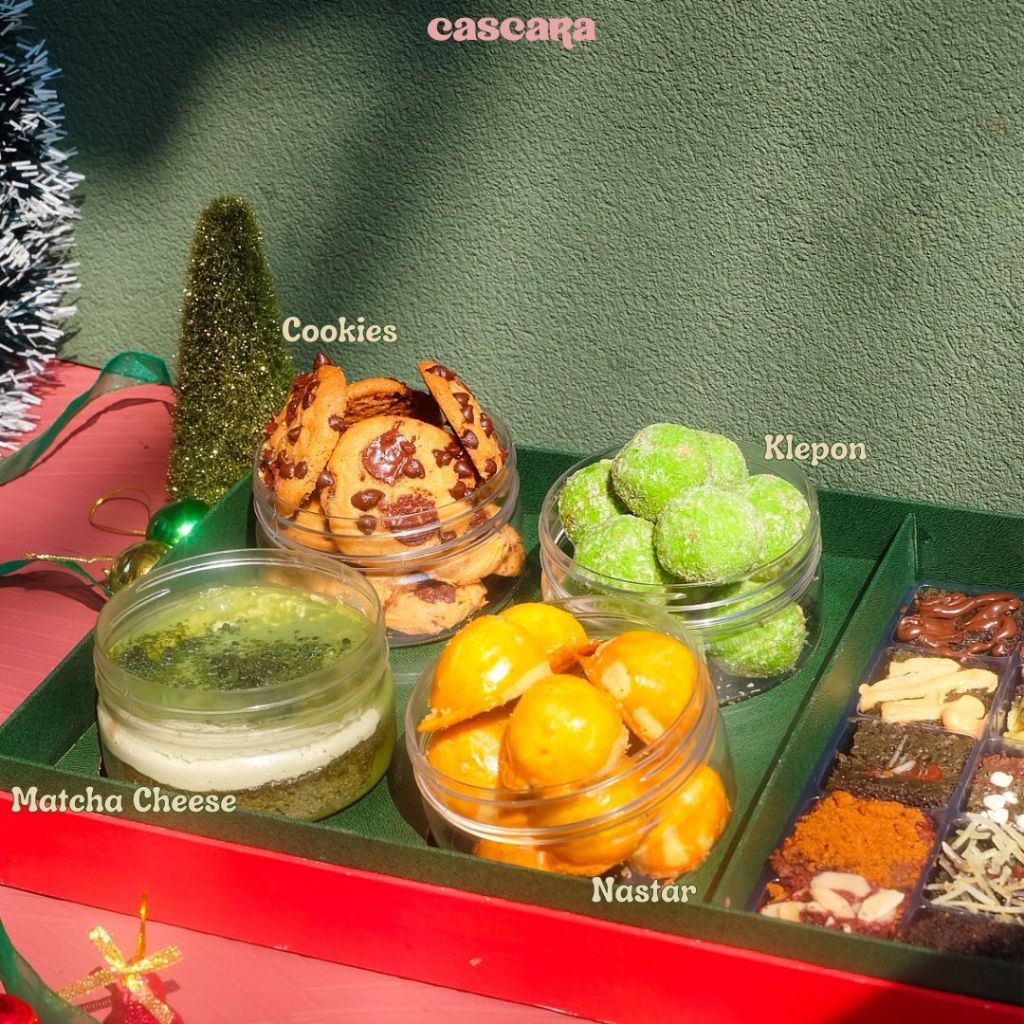  Cascara Cookies Christmas Hampers Jumbo Premium Brownies and Mini Jar