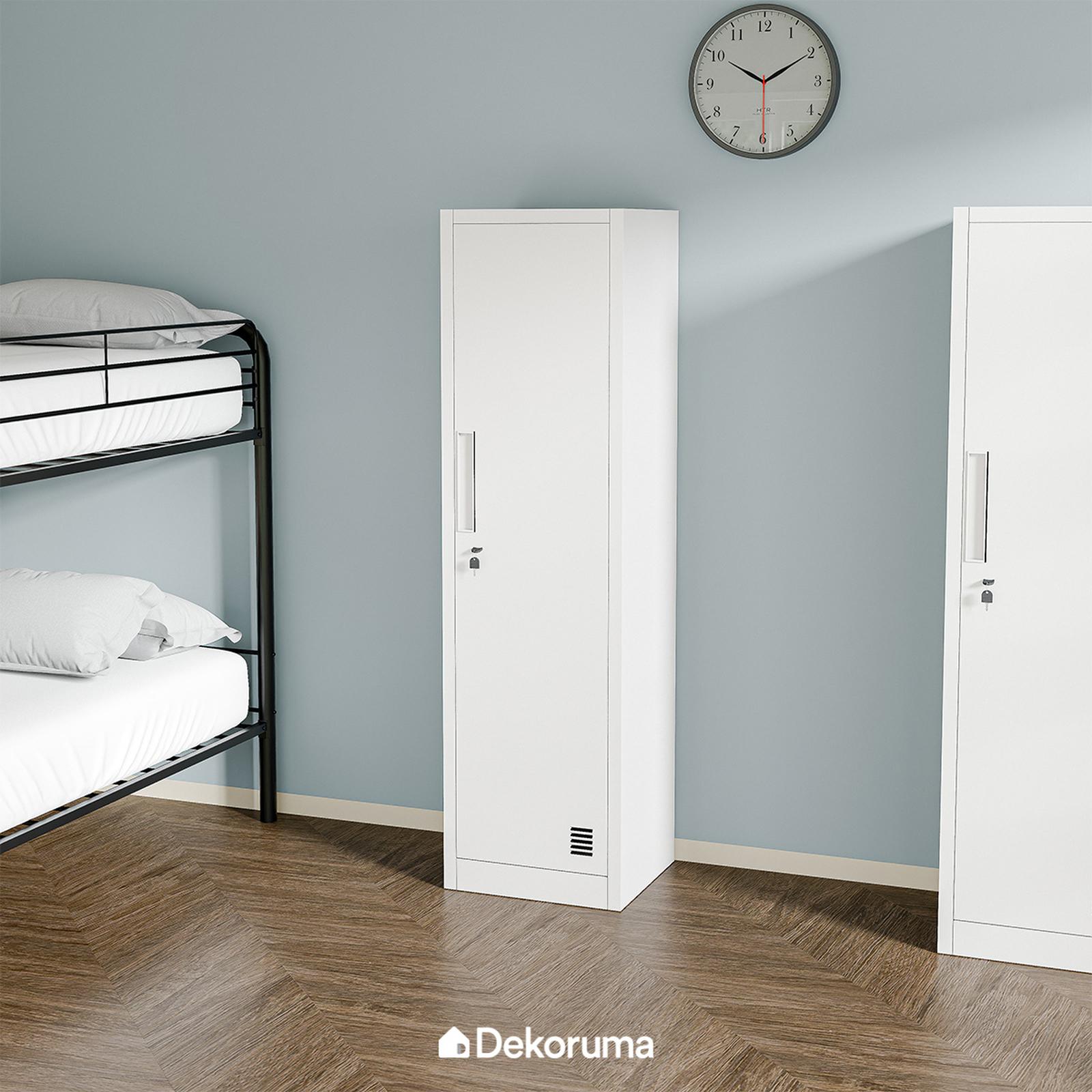  Dekoruma Inovasi Lestari Dekoruma CARTER Lemari Pakaian Besi 1 Pintu 