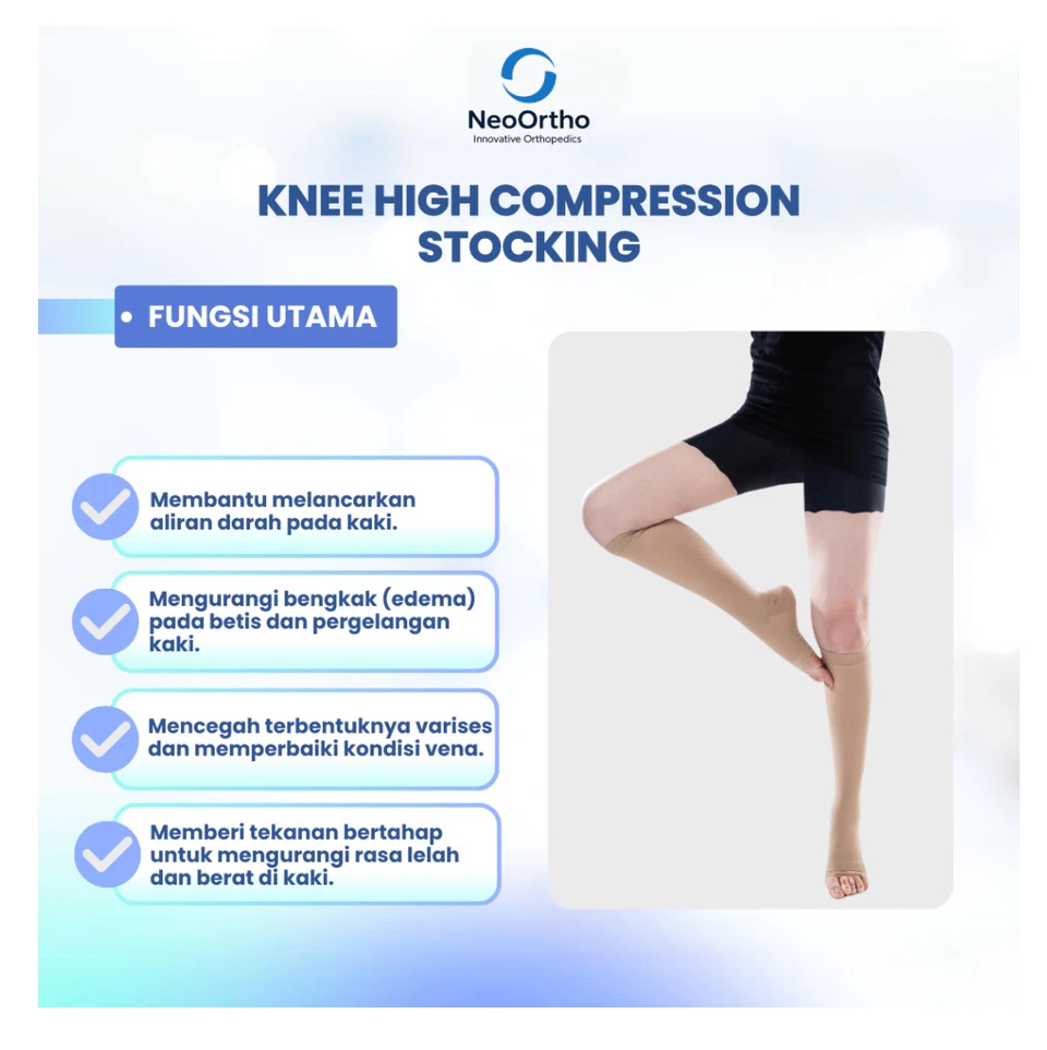 NeoOrtho Knee High Compression Stocking