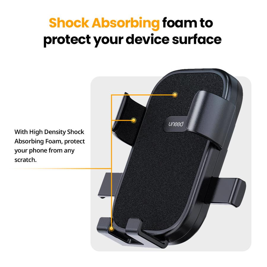 Cistech Alpha Indonesia Uneed Motorcycle Phone Holder Stand HP UPH601