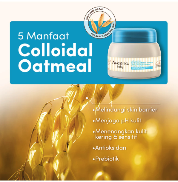 Johnson & Johnson Indonesia Aveeno Baby Daily Moisture Hydrating Facial Cream