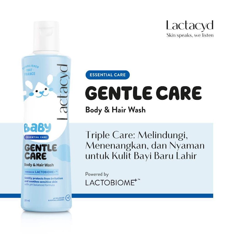 Lactacyd Baby Gentle Care Body & Hair Wash 2