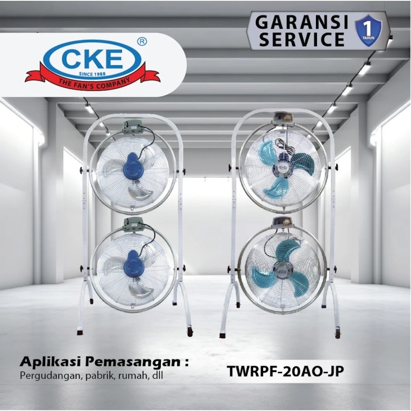 CKE Powerfull Fan Twin Rotary 4