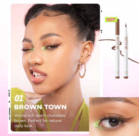 HEBE Beauty Style DAZZLE ME Color-Chic Liquid Eyeliner