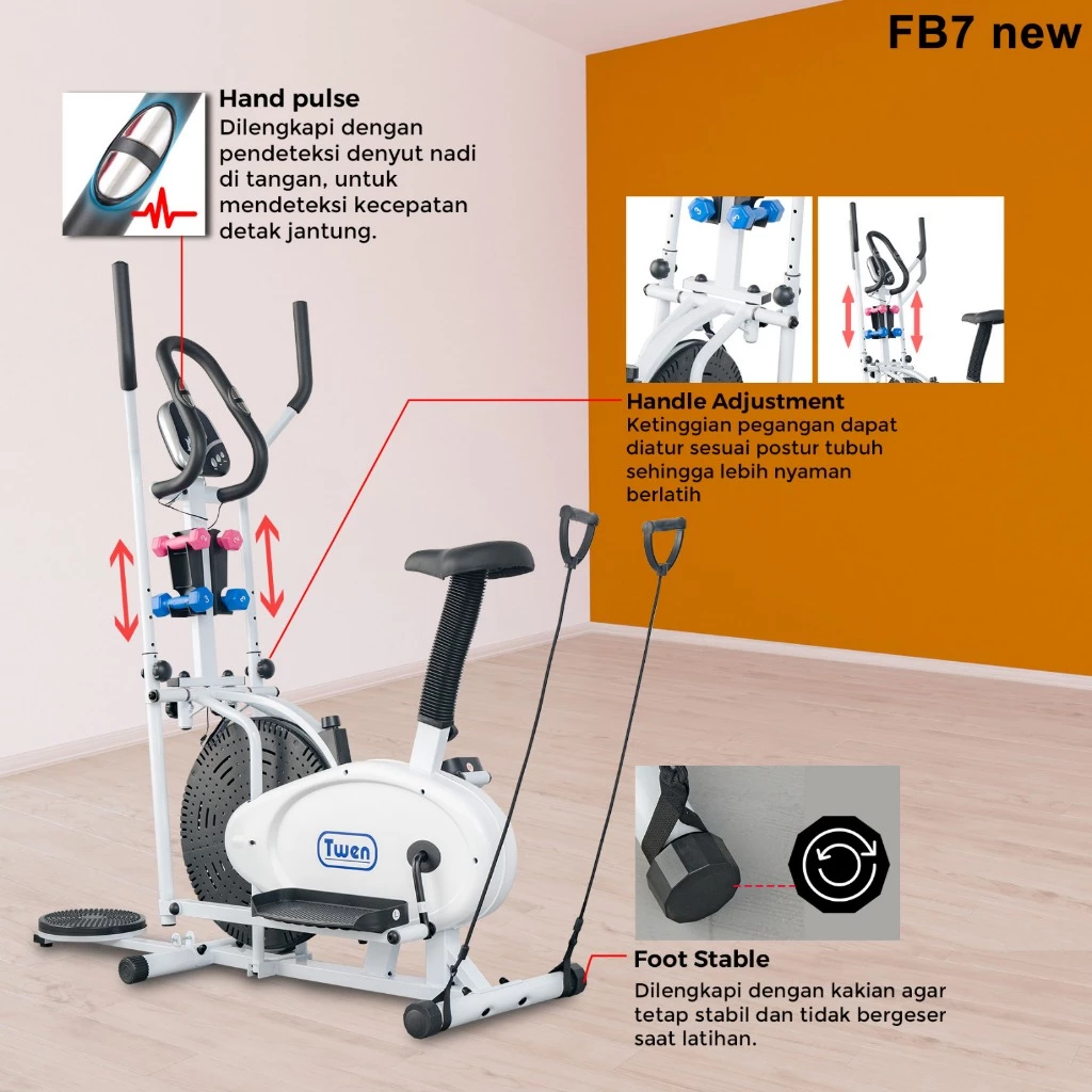  TWEN Elliptical Bike  FB7 