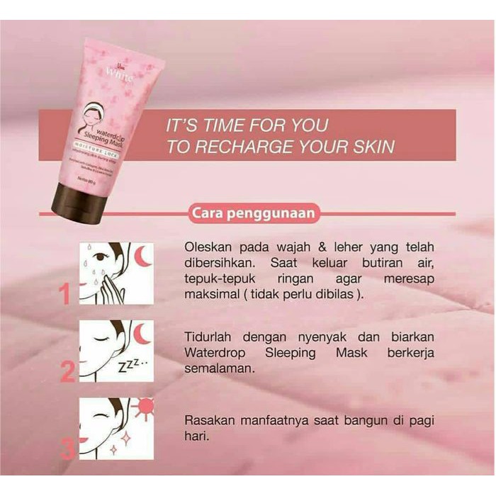 Vitapharm Viva Cosmetics Waterdrop Sleeping Mask 