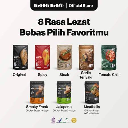 Moon Mate MOOYAM Ready to Eat Chicken Breast All 8 Flavors 5
