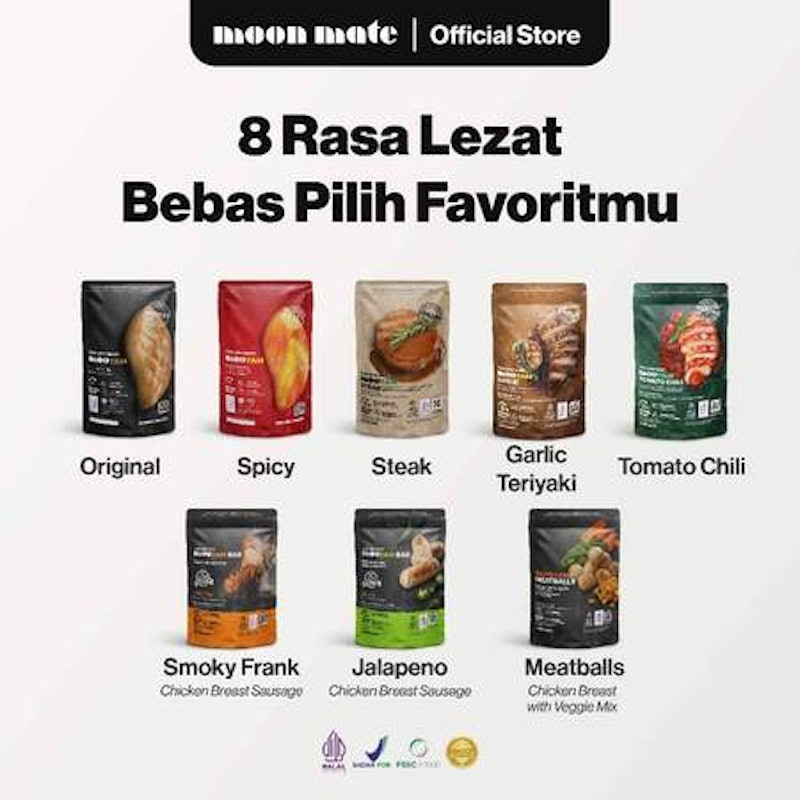 Moon Mate MOOYAM Ready to Eat Chicken Breast All 8 Flavors 5