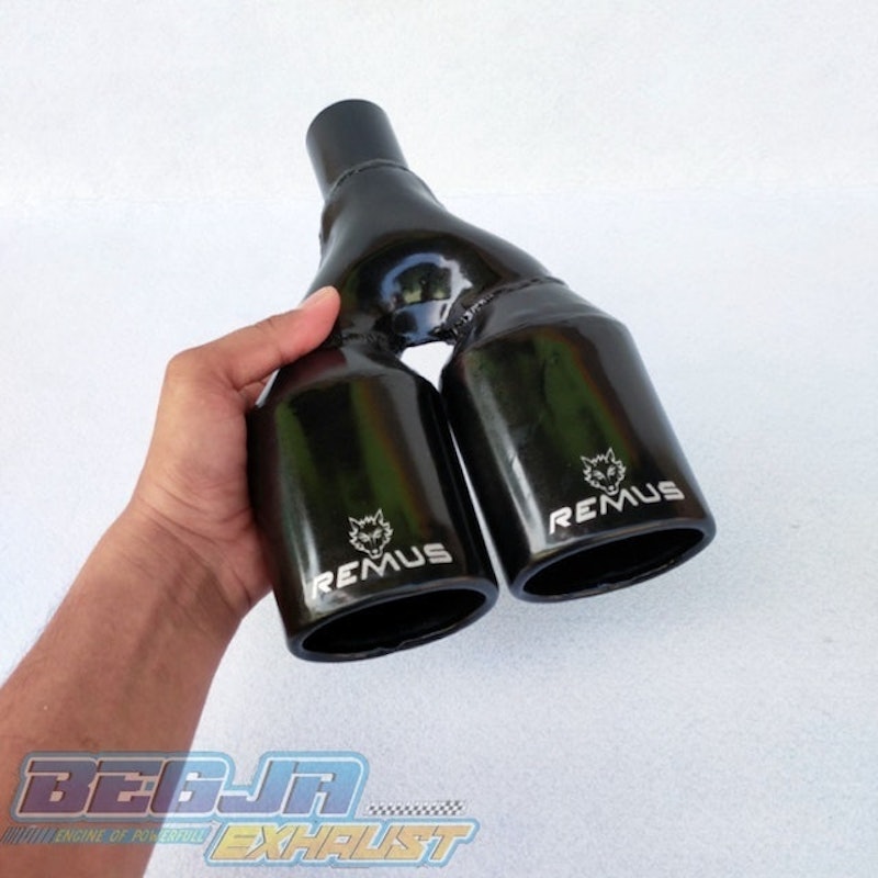 Knalpot Mobil Suos Black 4
