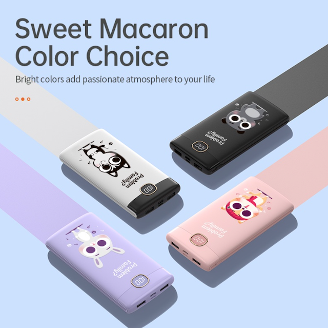 Power Bank Fast Charging LED 2