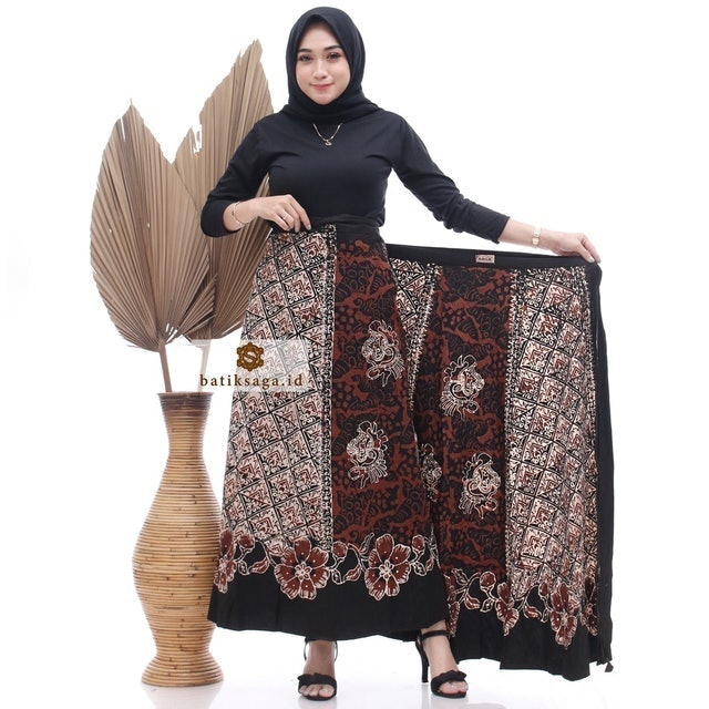 SAGA Rok Lilit Batik Sogan Klasik Modern 2