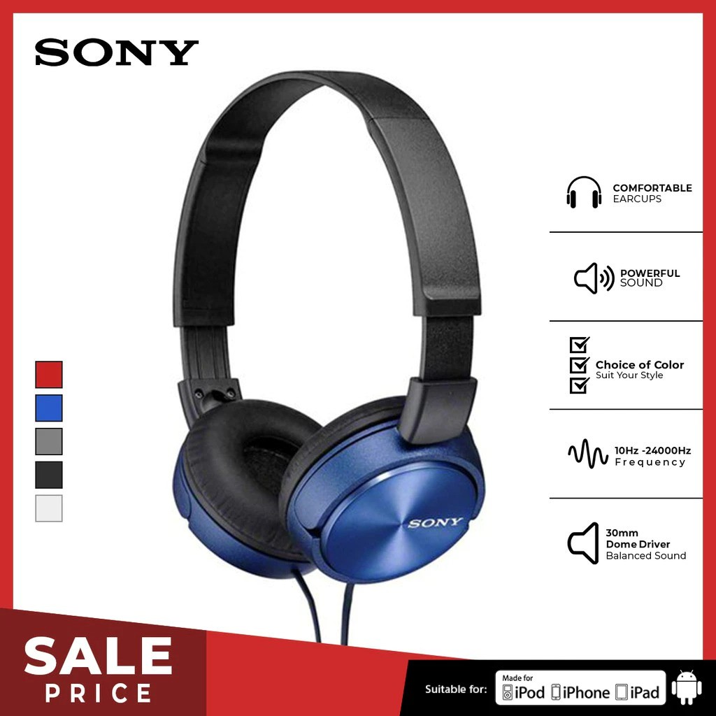 Sony Group Corporation Sony Headphones MDR-ZX310AP