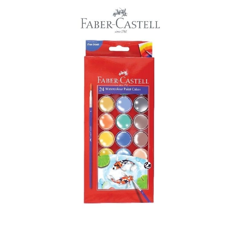 Faber-Castell Watercolour Paint Cakes 2