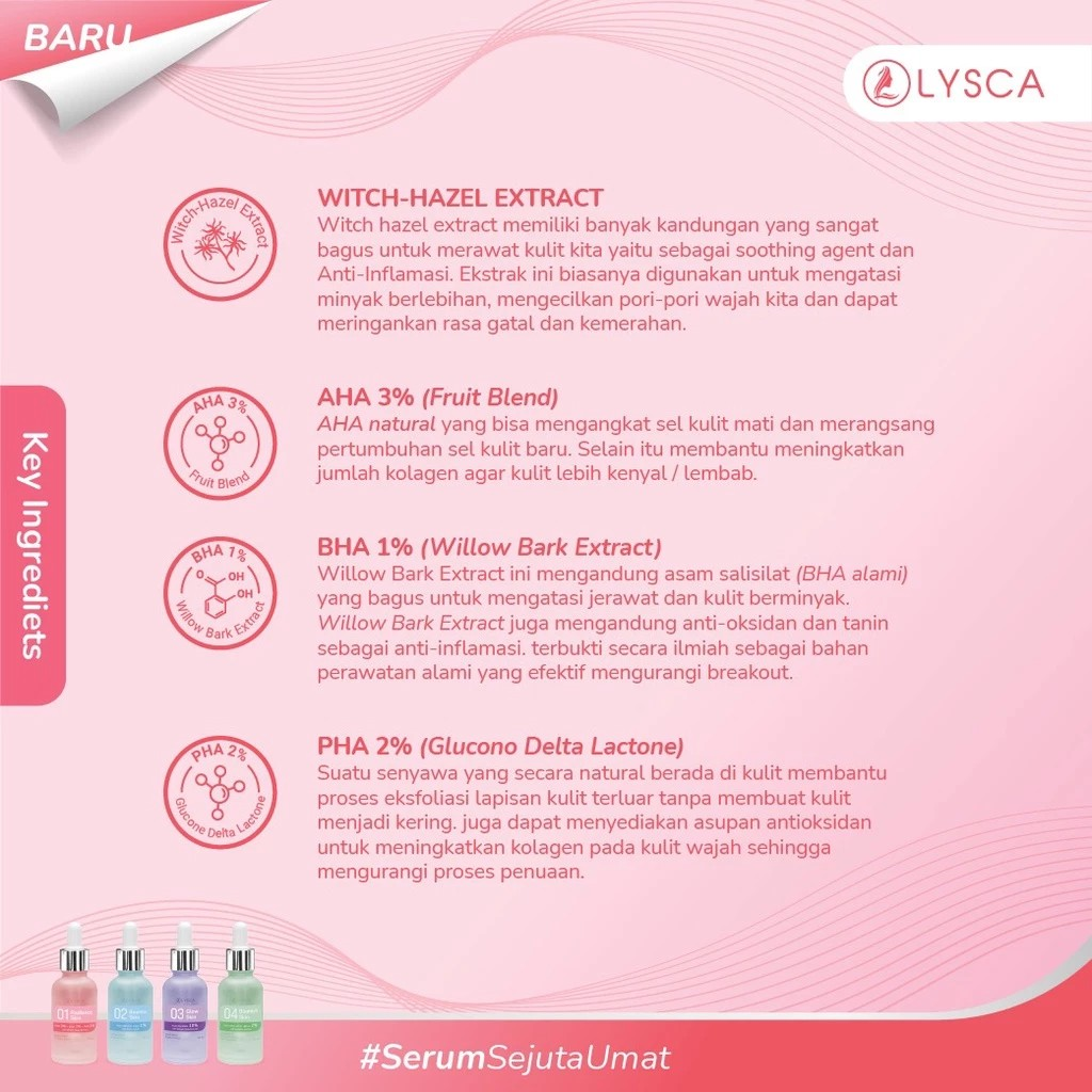 Mitra Hokindo Sukses Lysca 01 Radiance Skin