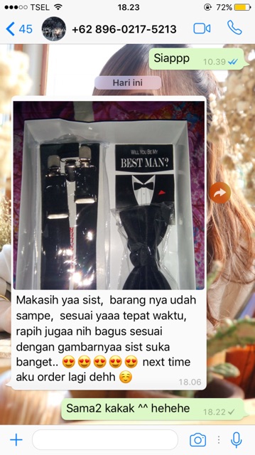 Paket A Bestman Suspender Bretel  2