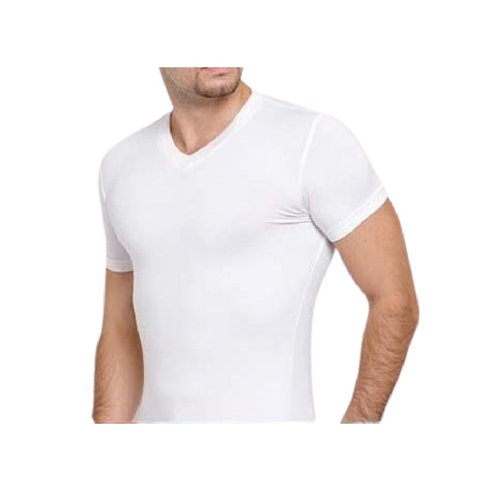 Byford V Neck T-Shirt Modal By Tencel ｜ TBYT06V1MSWHT
