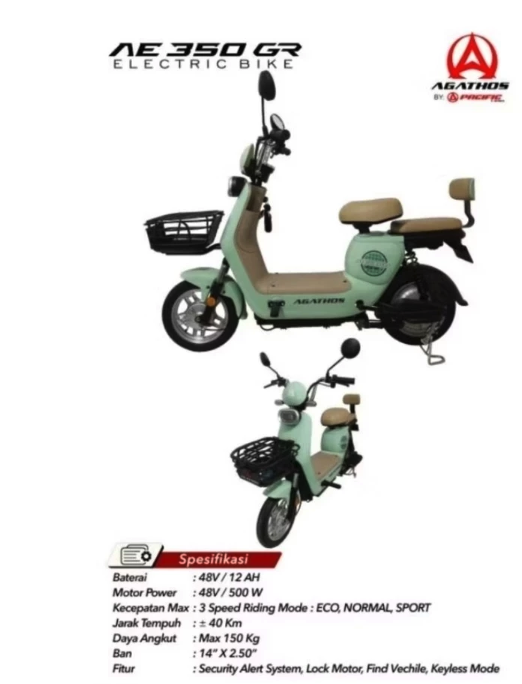 Roda Pasifik Mandiri Pacific Agathos AE 350 GR