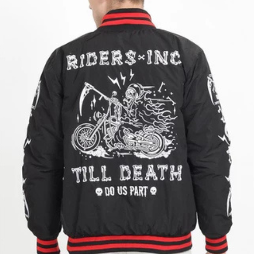 RIMC Riders Inc Motorcycle Jaket Sukajan Hannya