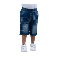 LITTLE BOOM BOOM Jeans Blue Denim Snow Wash