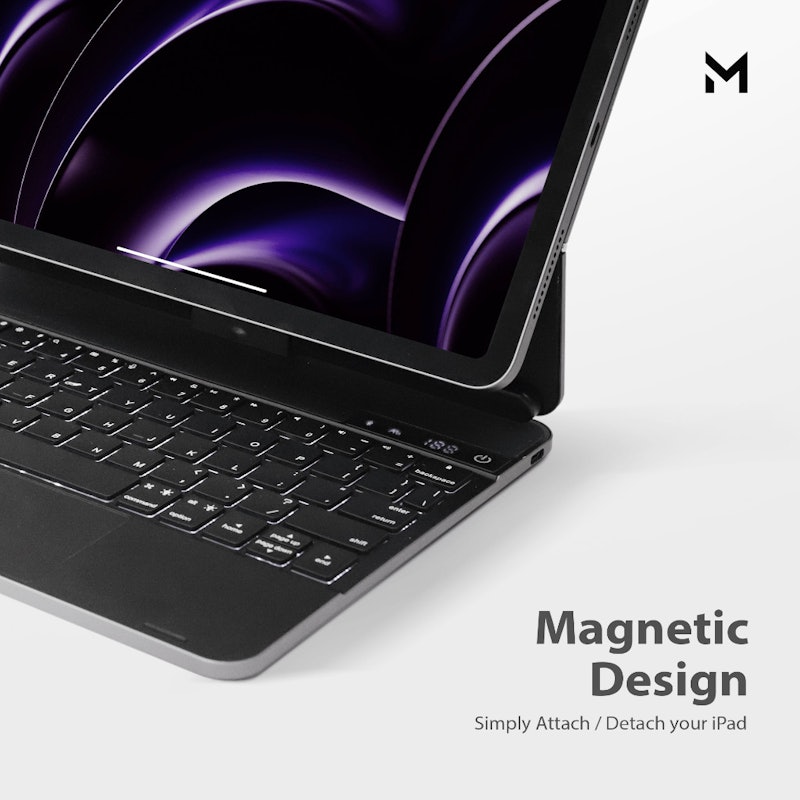 MILS 360 Floating Magic Keyboard Case iPad Air Pro 3