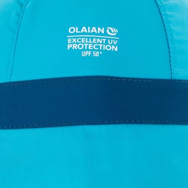 Decathlon Nabaiji Topi Selancar Bayi Perlindungan UV- Biru 8521786