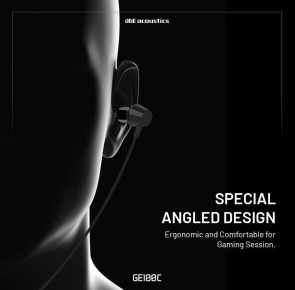 dbE Indonesia dbE Type C ANC Gaming Earphone with Microphone GE100C